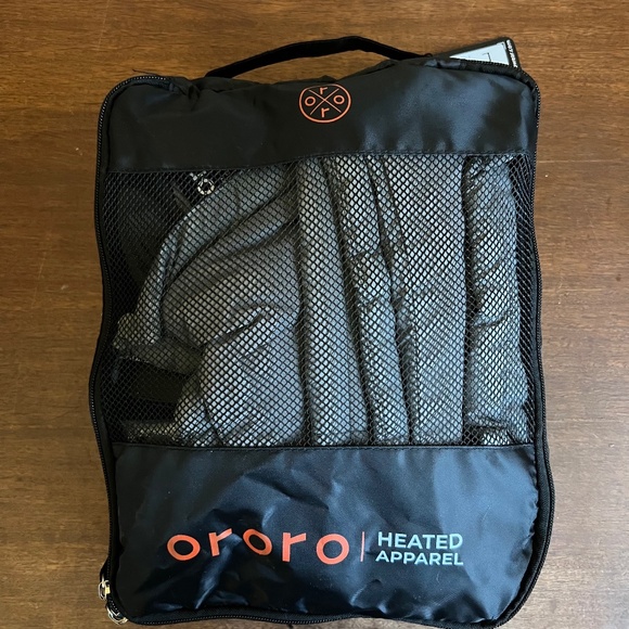 Ororo Men's Classic Heated Vest - Flecking Gray - Size Large - Picture 8 of 8